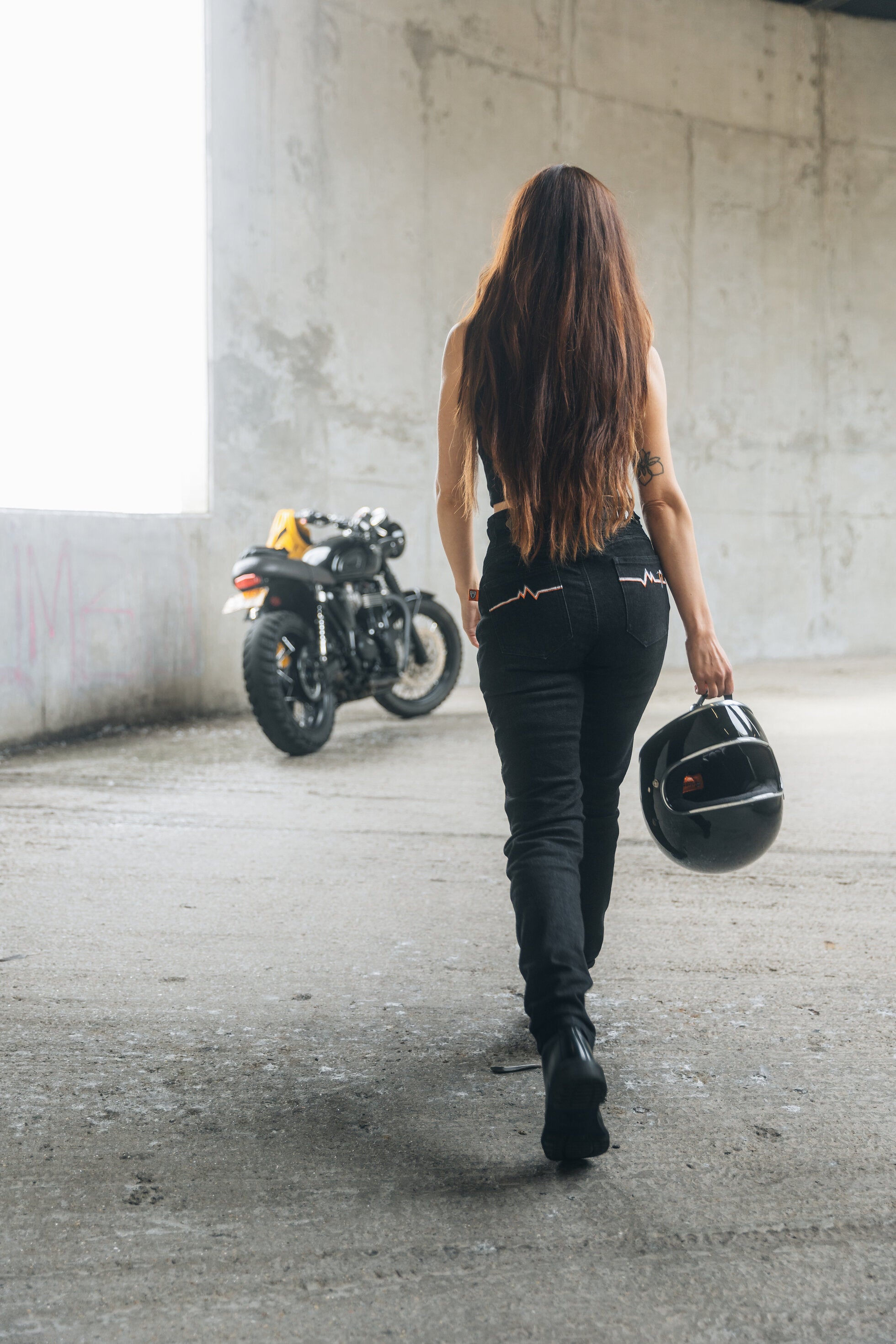 MotoGirl Ellie Black Jeans