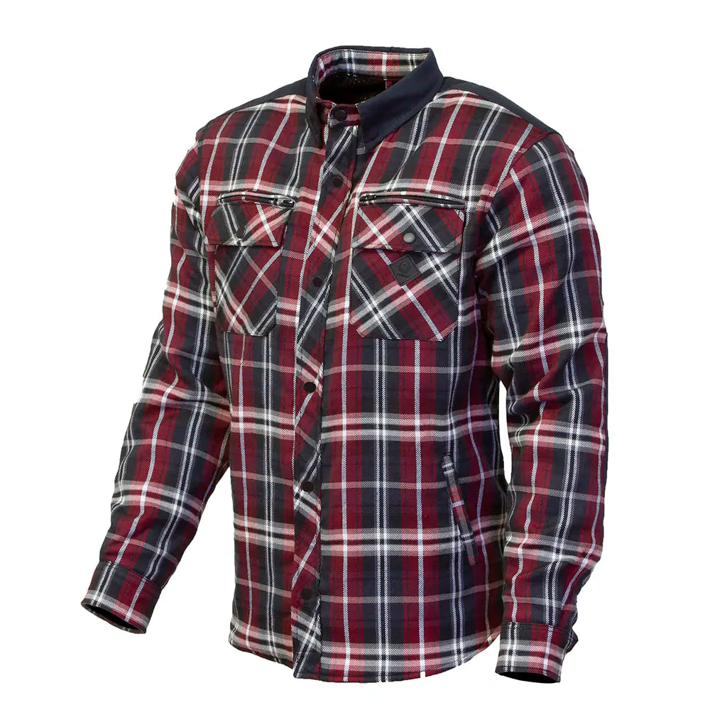 Merlin Hendrix Riding shirt D30 Red/Navy