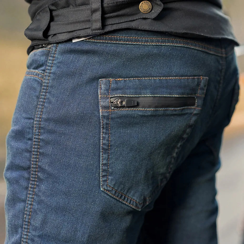Merlin Mason Black WP Jean Built With Kevlar®