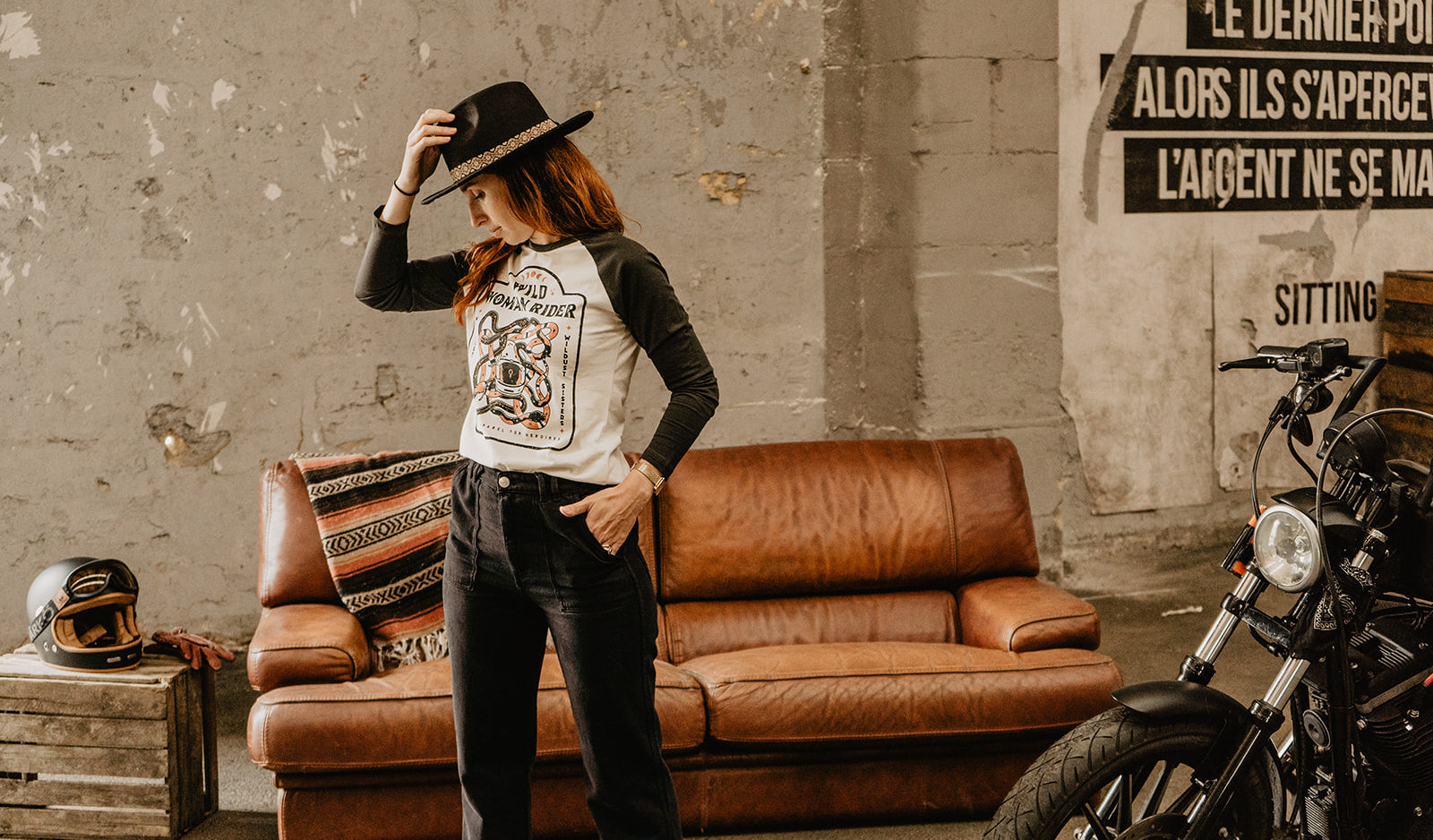 Wildust Sisters "WILD WOMAN RIDER" long sleeve