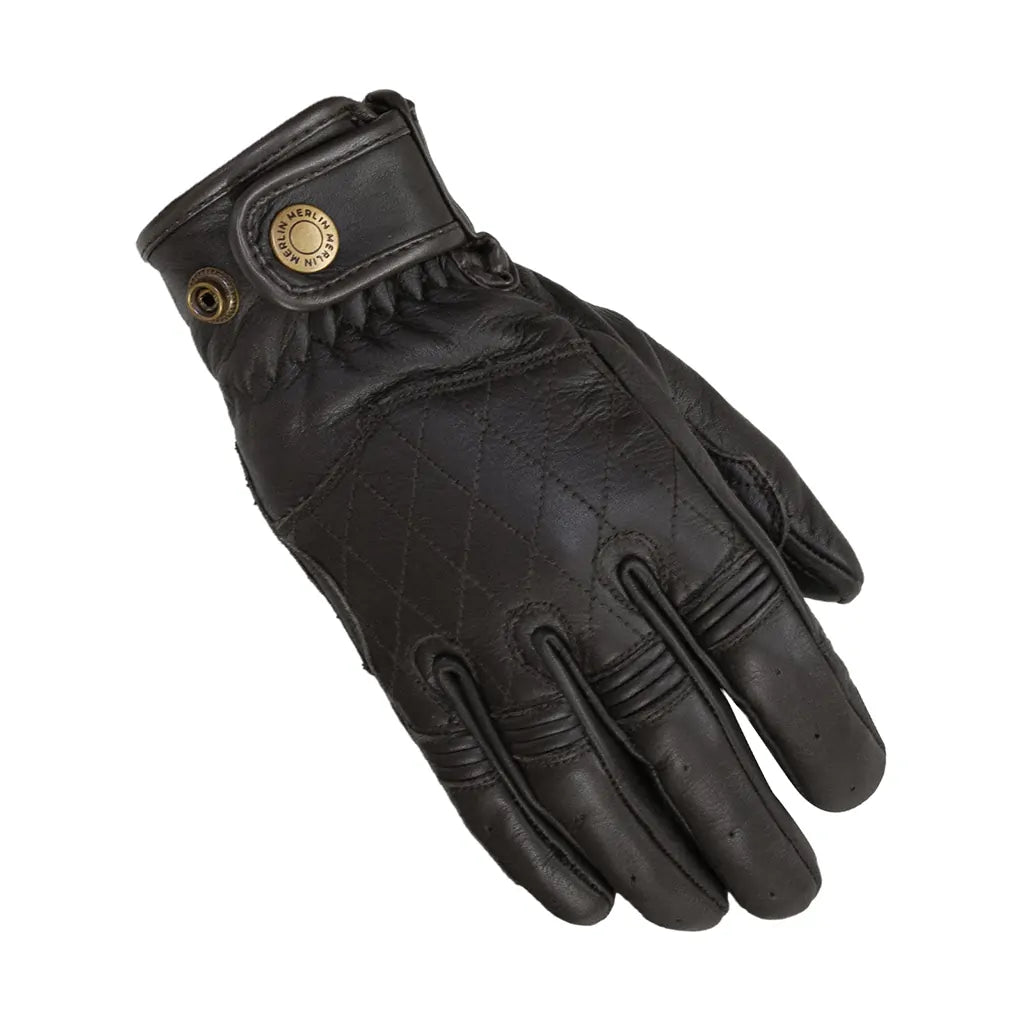 Merlin Skye Leather Glove Black Ladies