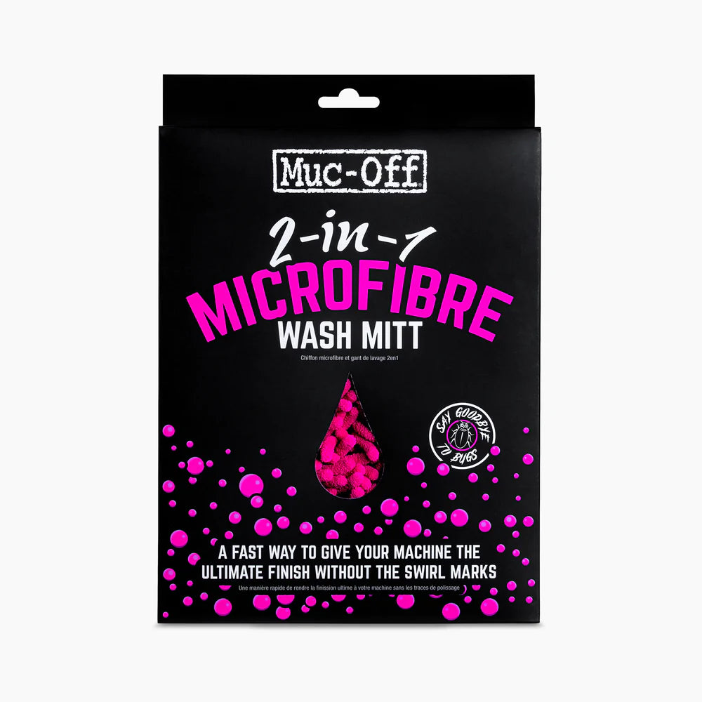 MUC-OFF 2-in-1 Microfibre Wash Mitt