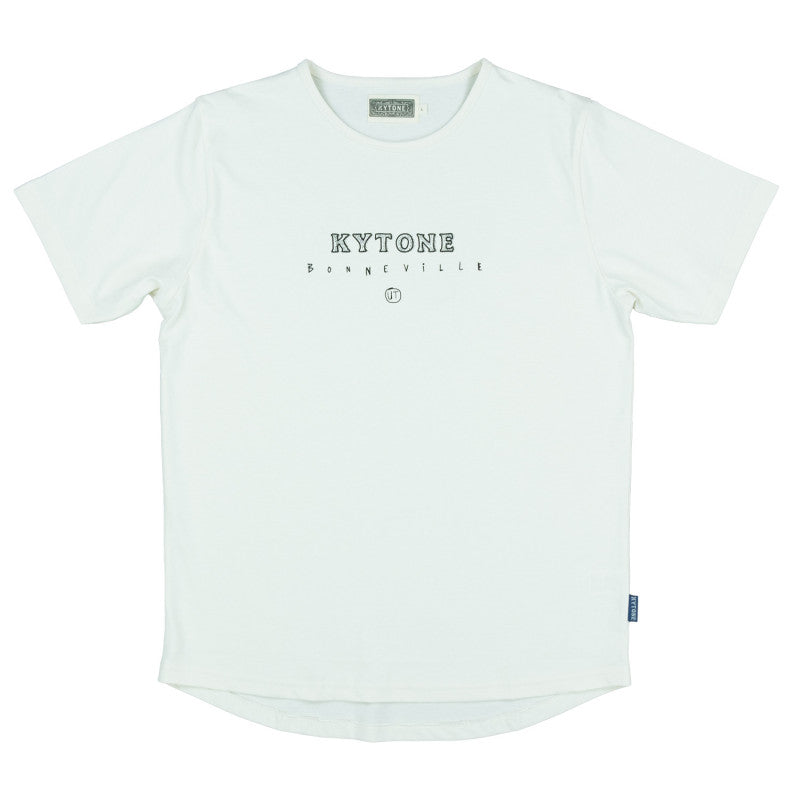 Kytone Bonneville White Tee