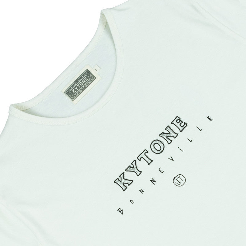 Kytone Bonneville White Tee