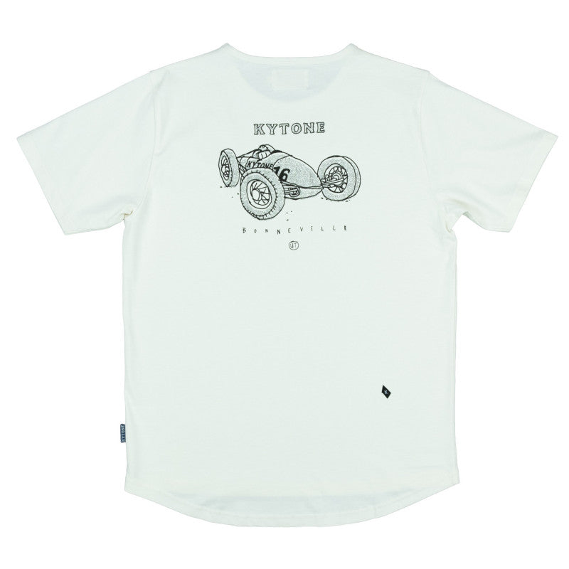 Kytone Bonneville White Tee