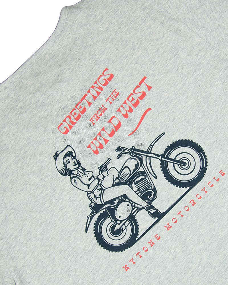 Kytone Bronco Grey Tee