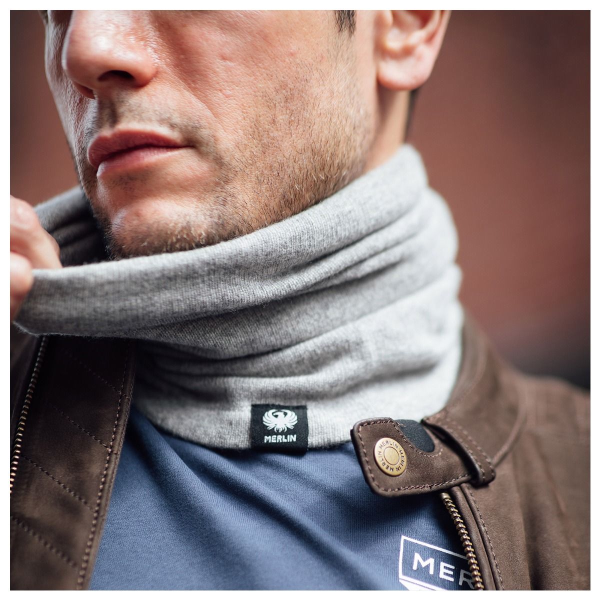 Merlin Brook Neck Tube Grey