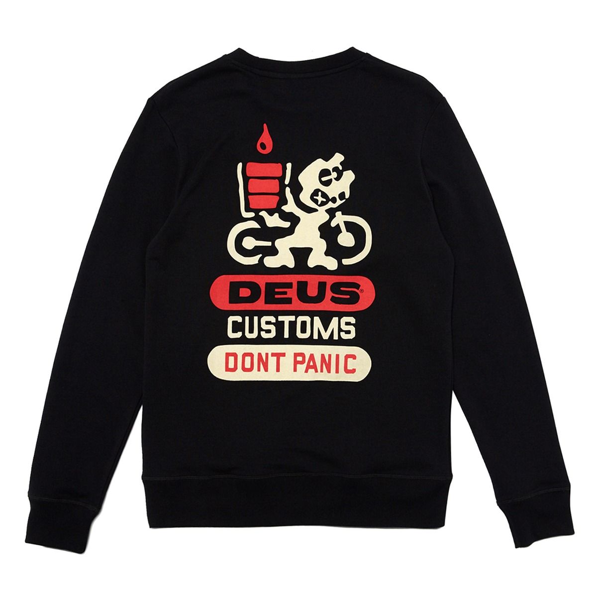 Deus Fossil Fuel Crew - Black