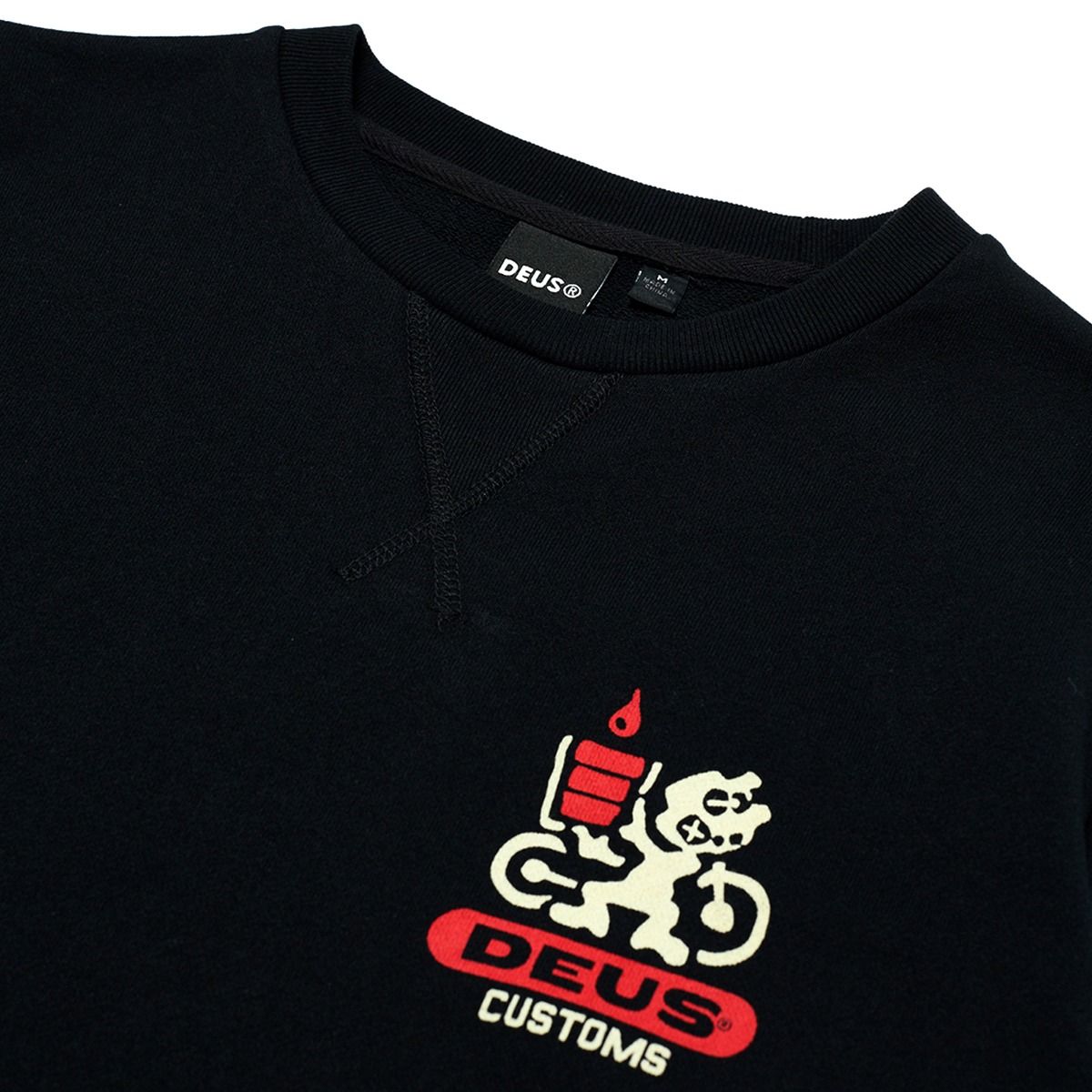 Deus Fossil Fuel Crew - Black