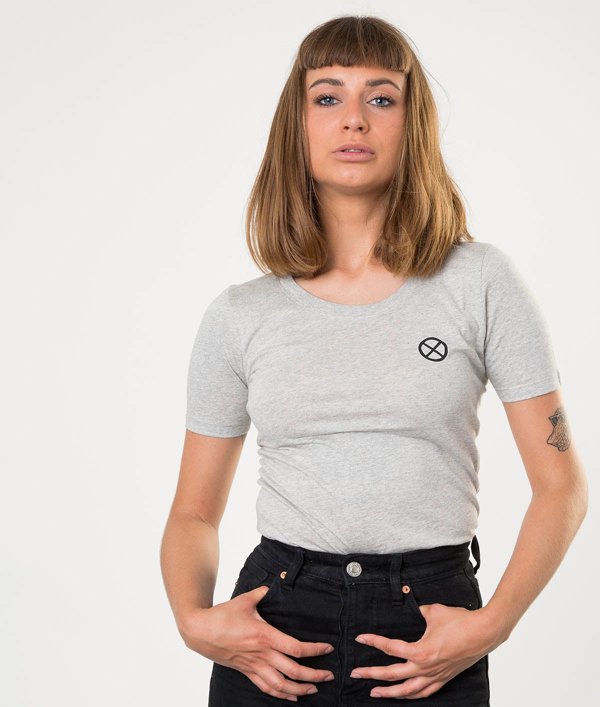 Eudoxie Bonnie Grey Tee