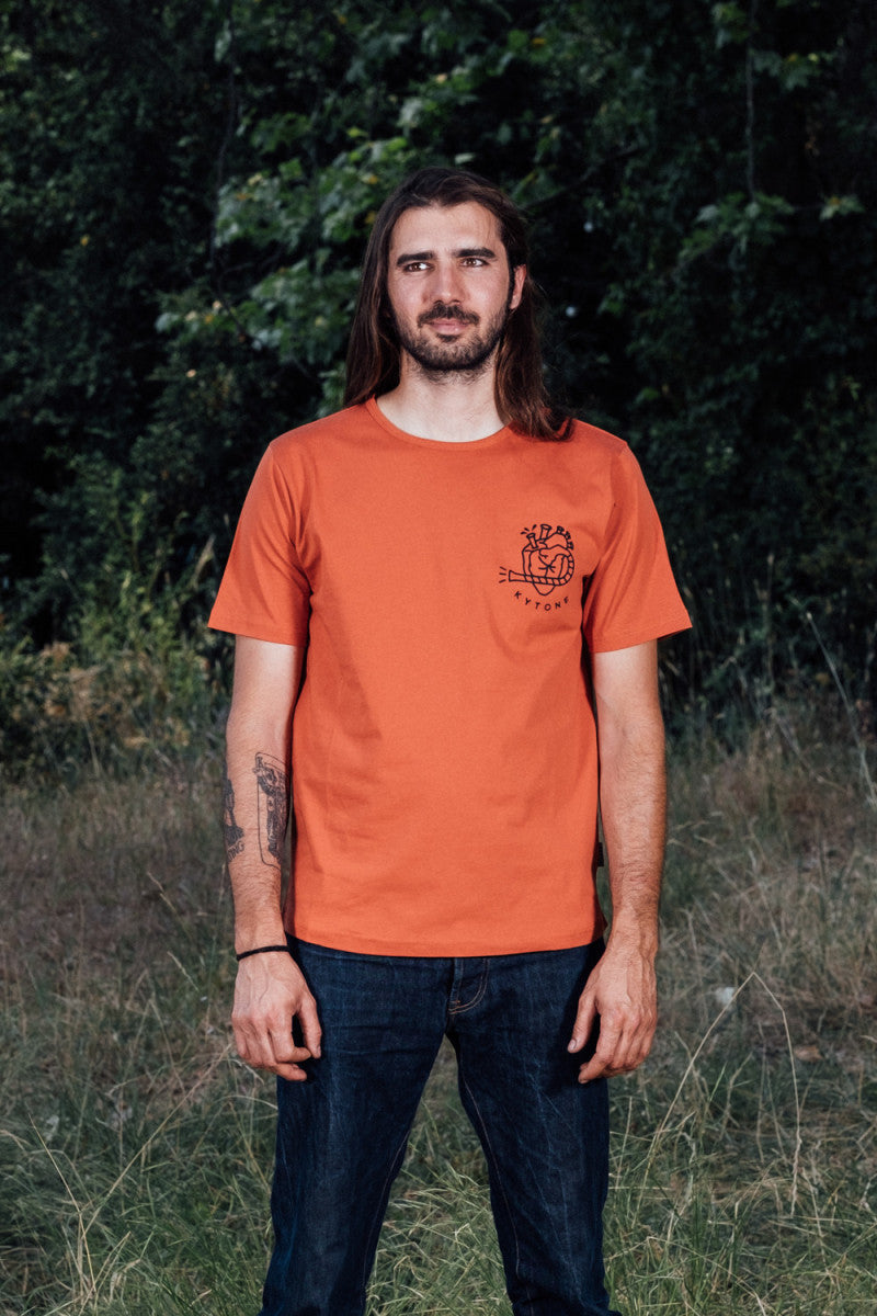 Kytone Heart Tan Tee