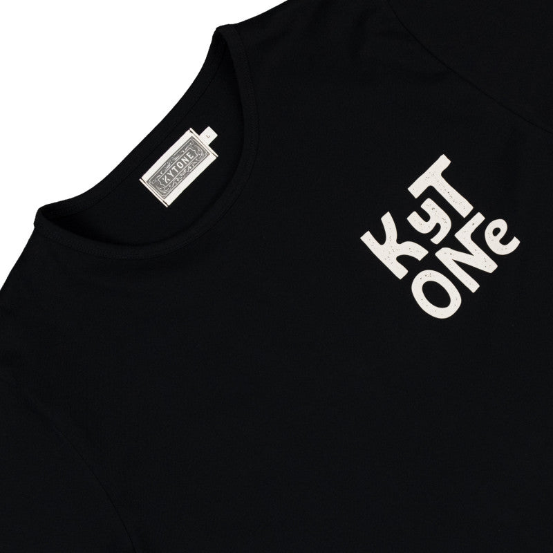 Kytone Stamp Black Tee