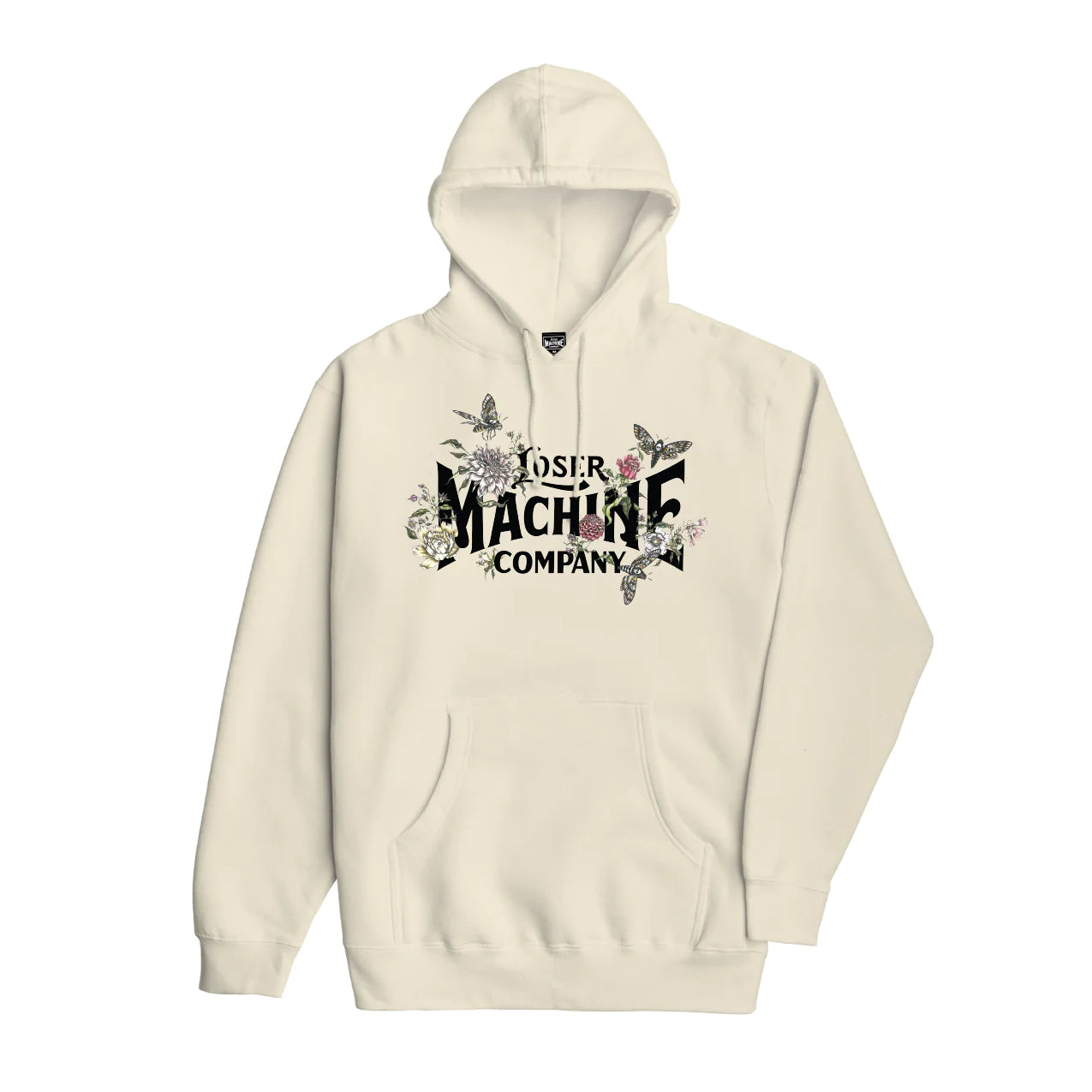 Loser Machine Death Moth OG Hoodie Bone White