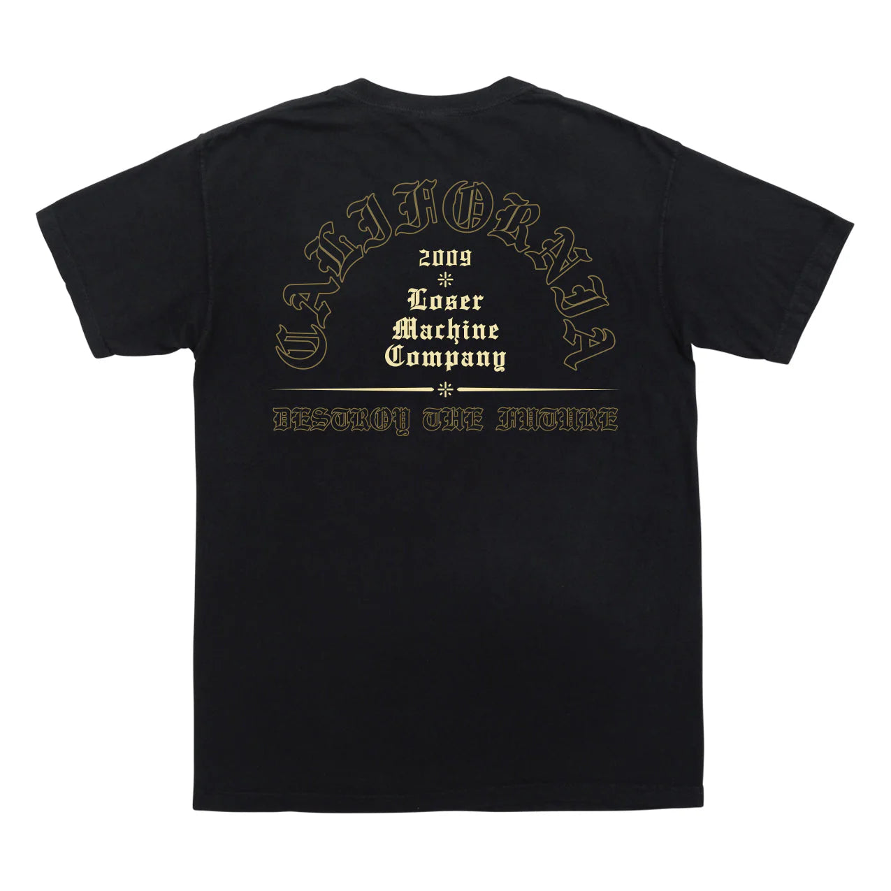 LOSER MACHINE ESTABLISHED OUTLINE STOCK POCKET T-SHIRT