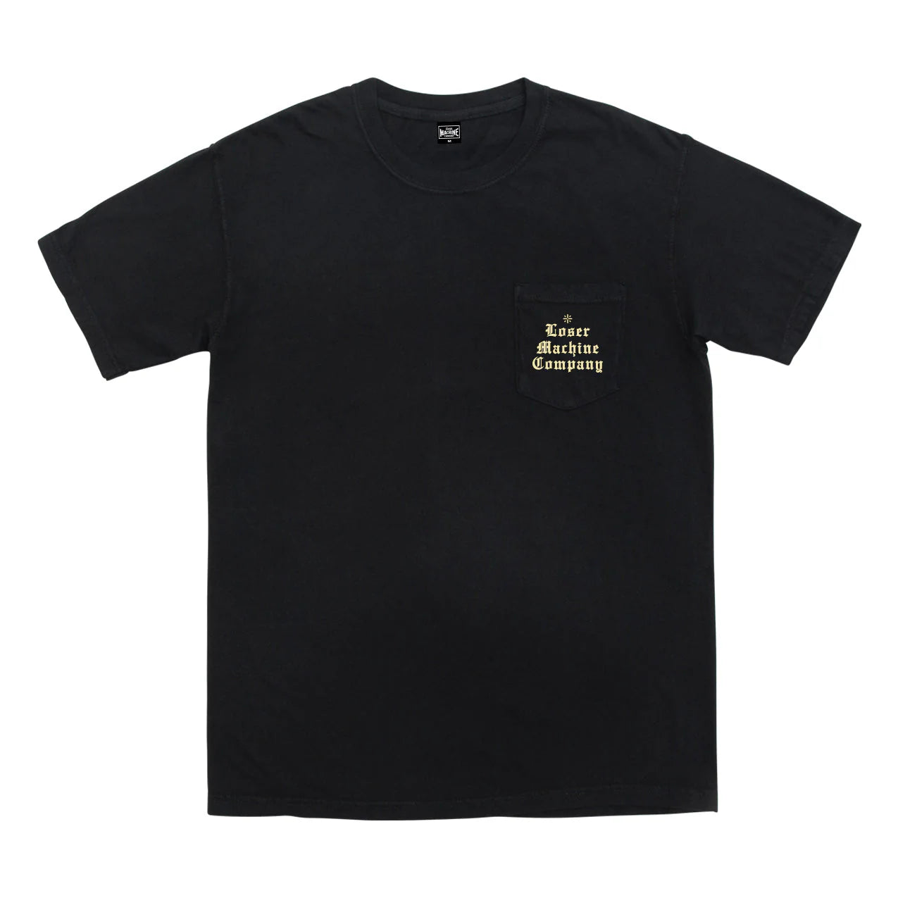 LOSER MACHINE ESTABLISHED OUTLINE STOCK POCKET T-SHIRT