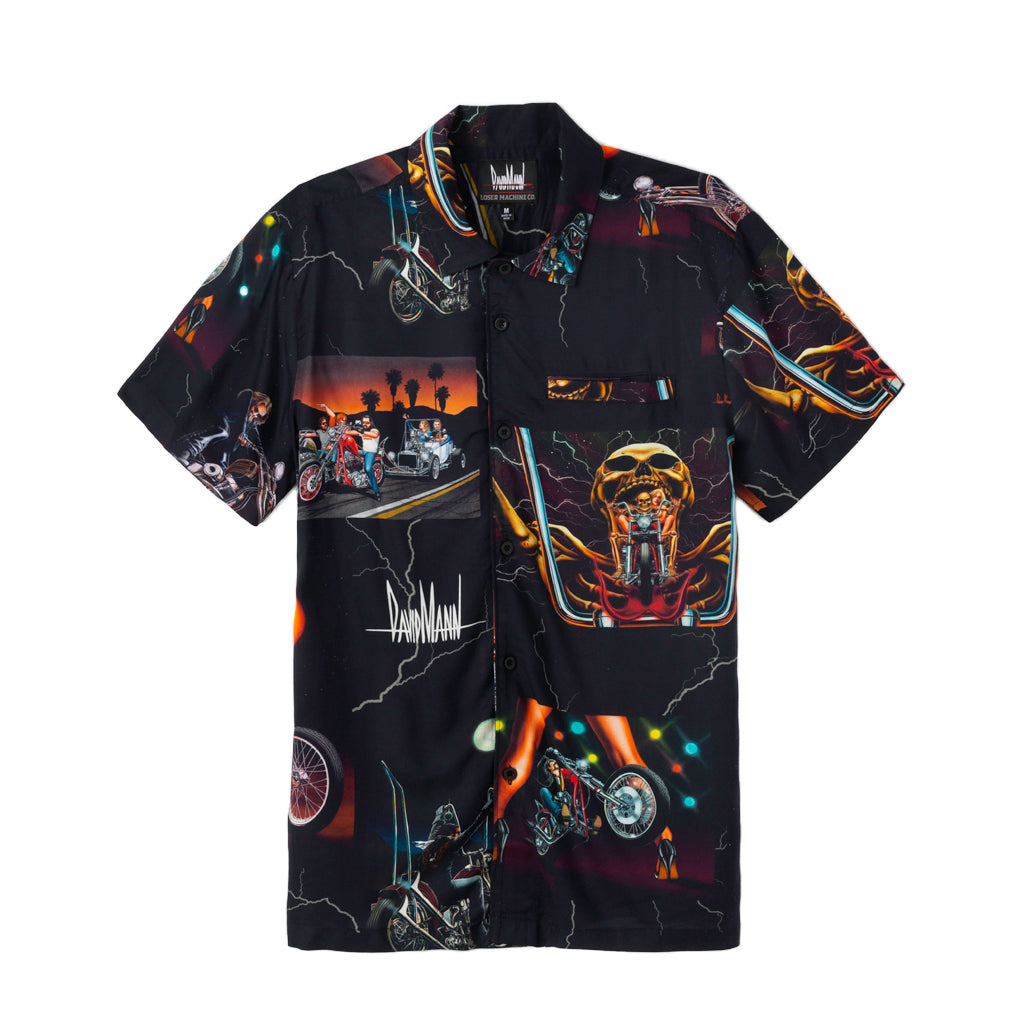 Loser Machine x David Mann Collage shirt