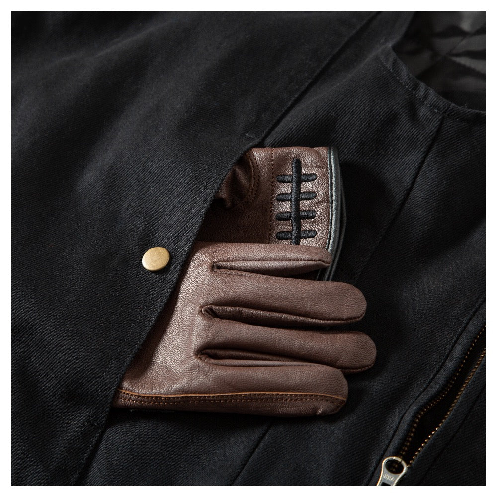 Loser Machine Kingsway Denim Vest Black