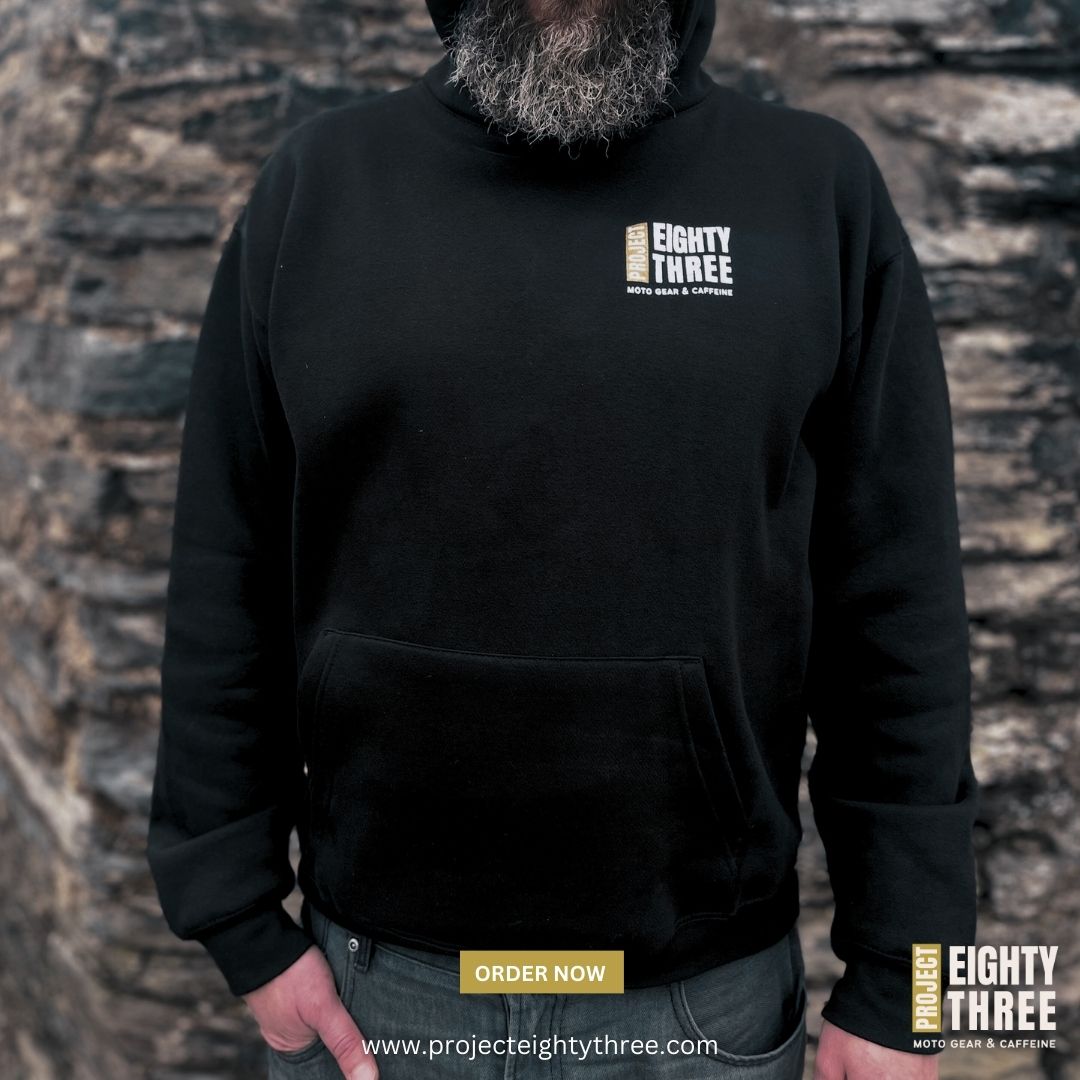 Project Eighty Three Black Hoody