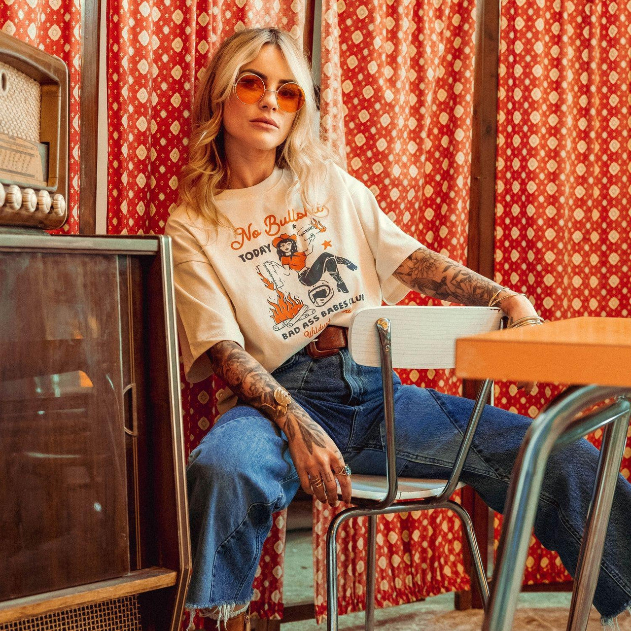 Wildust Sisters No Bullsh*t Tee