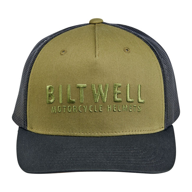 BILTWELL WOODSY SNAPBACK CAP OLIVE/BLACK