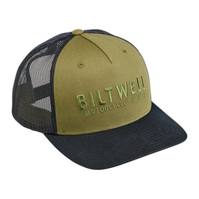 BILTWELL WOODSY SNAPBACK CAP OLIVE/BLACK