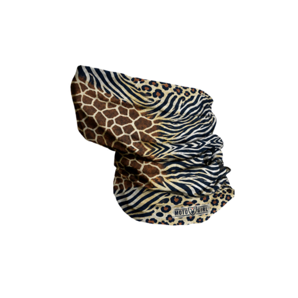 Motogirl Wild One Neck tube face covering wind resistant uv protection