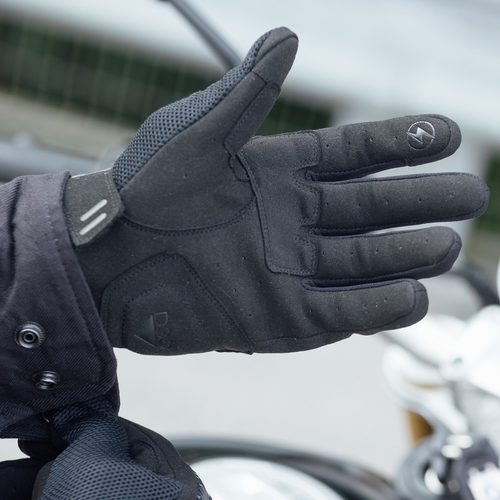 Merlin Barrett mesh D3O® glove black