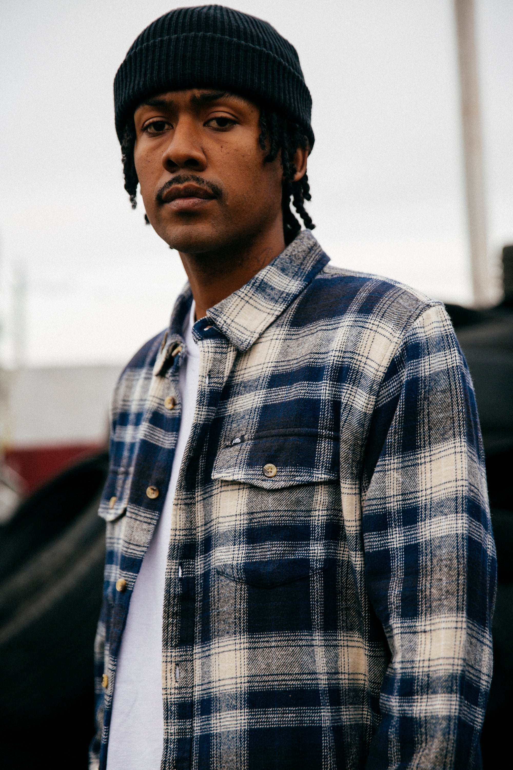 Loser Machine Connant Woven Shirt Black/Navy