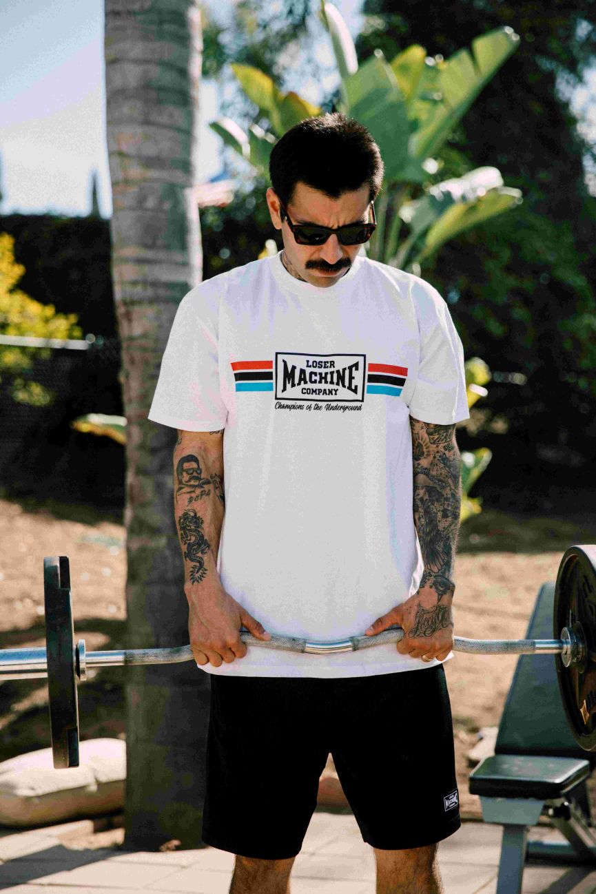 Loser Machine WARM UPS STOCK T-SHIRT