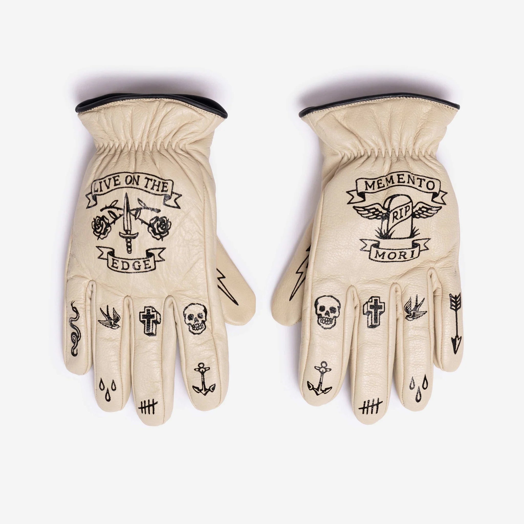 Macleod Motor Co Memento Mori Gloves