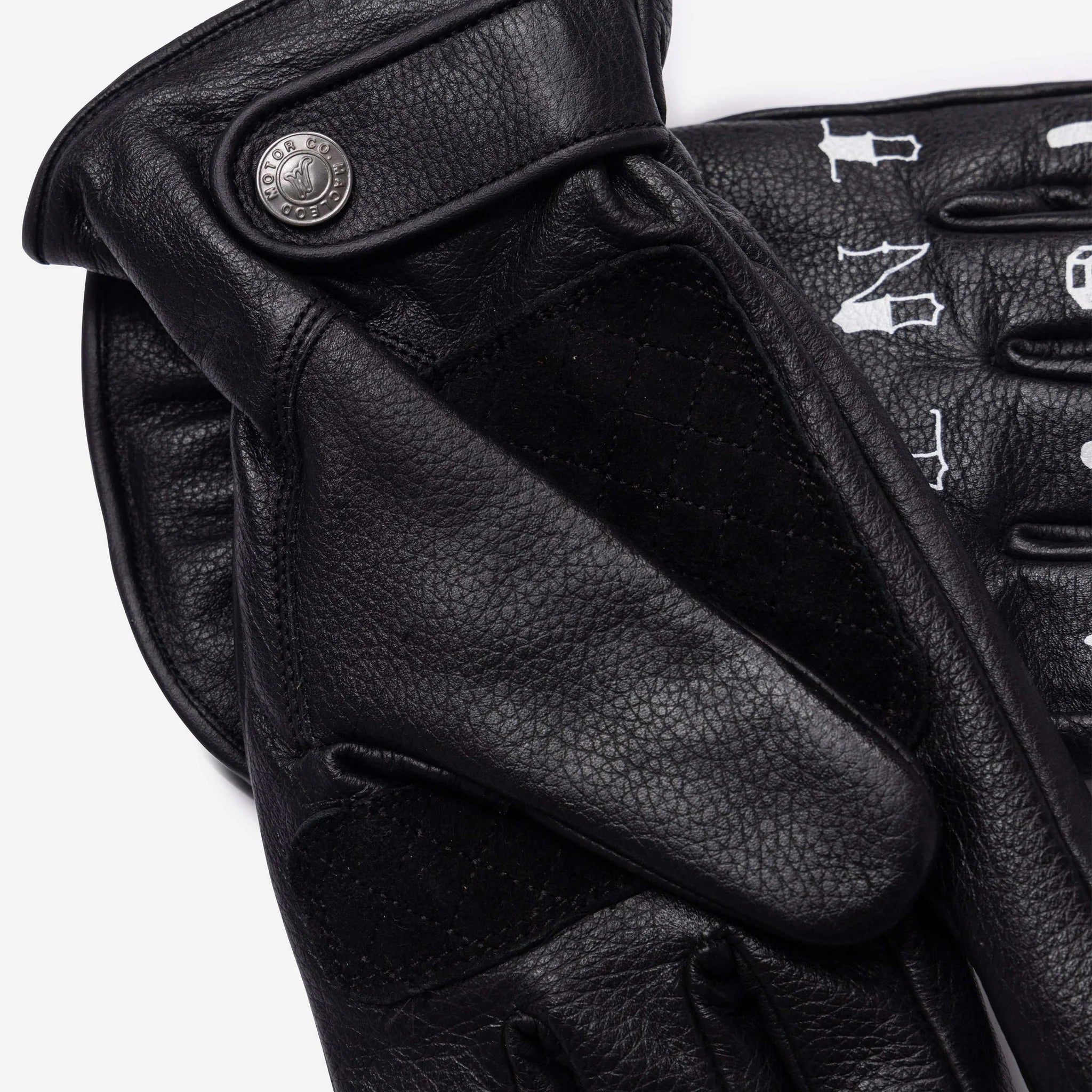 Macleod Motor Co Hell Bent Gloves Black