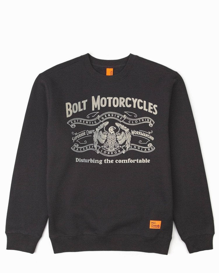 BOLT x Mc Overalls Heavy Weight Sweatshirt (Black)