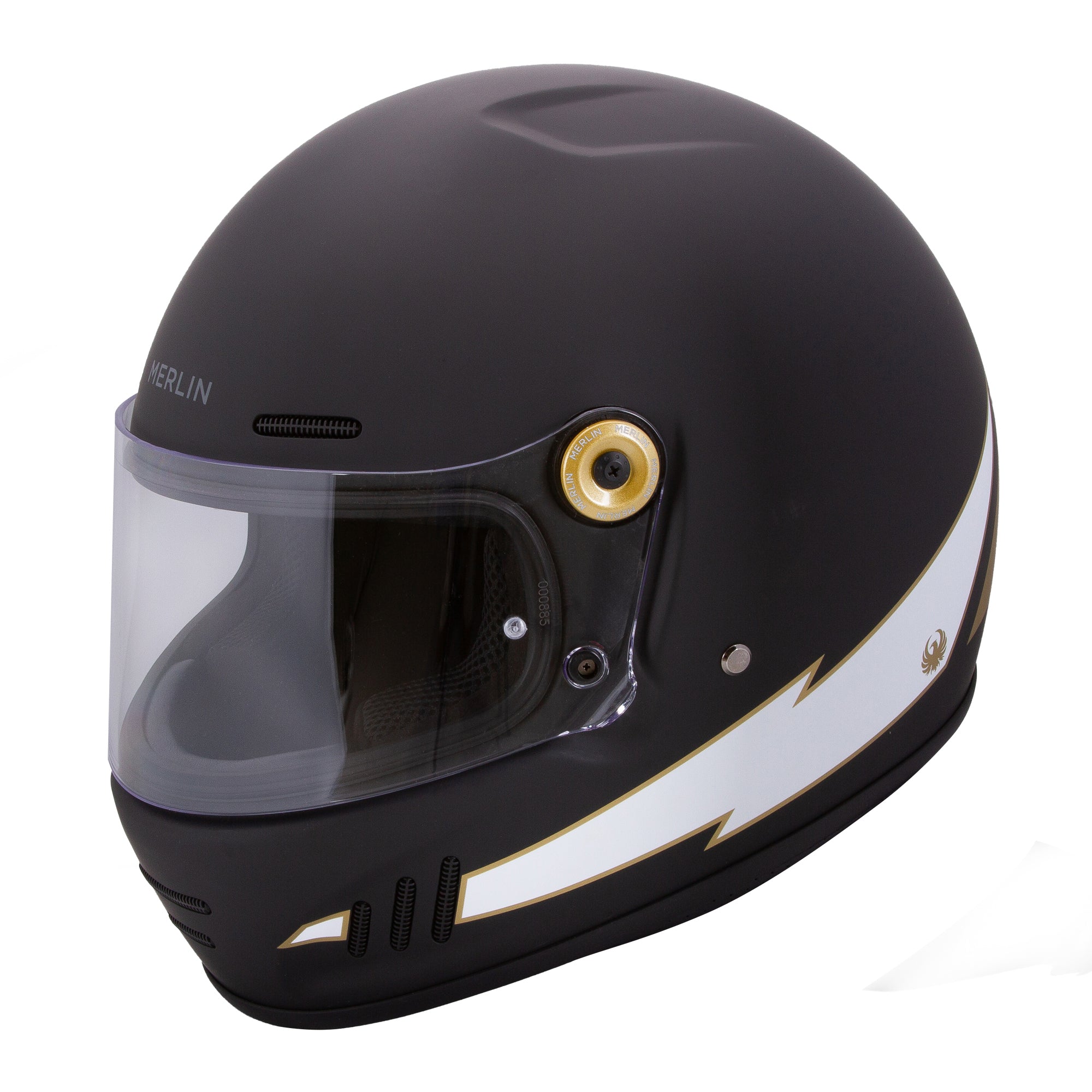 first full face motorcycle helmet Merlin Revival Vintage Full Face Helmet