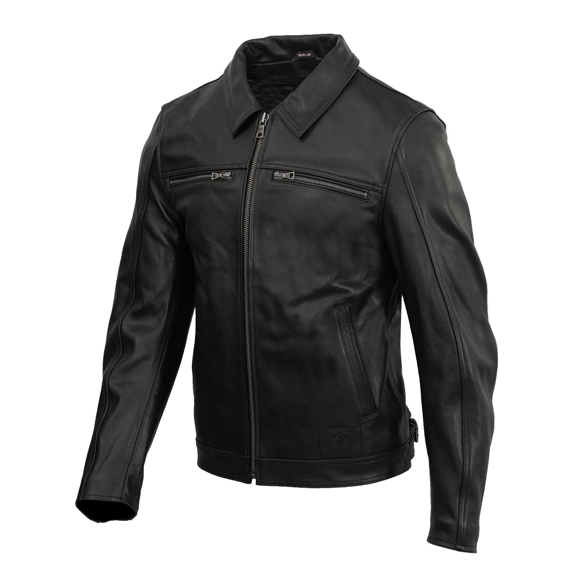 Merlin Kingsbury D3O AAA Black Leather Jacket