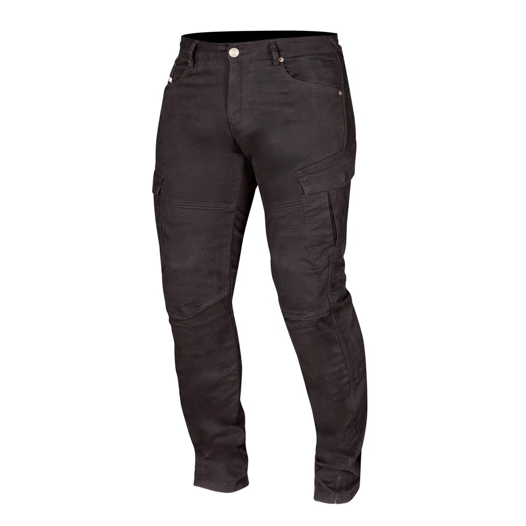  black Merlin Remy CE UKCA AA rated protective motorcycle trousers 