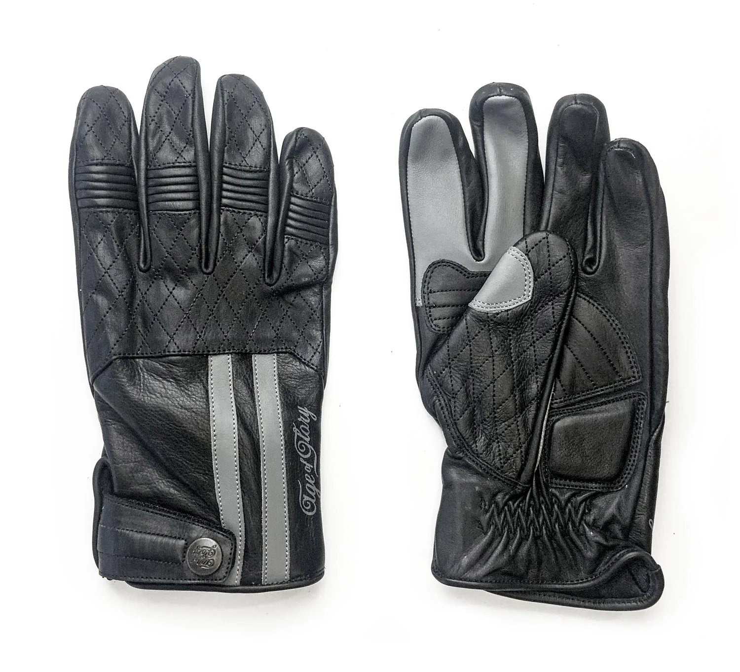 Age of Glory Miles Leather CE Gloves black/grey
