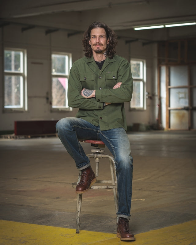 Pike Brothers 1962 OG-107 Shirt Olive