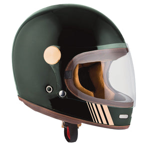 ByCity Roadster II Full Face Helmet - Dark Green R22.06