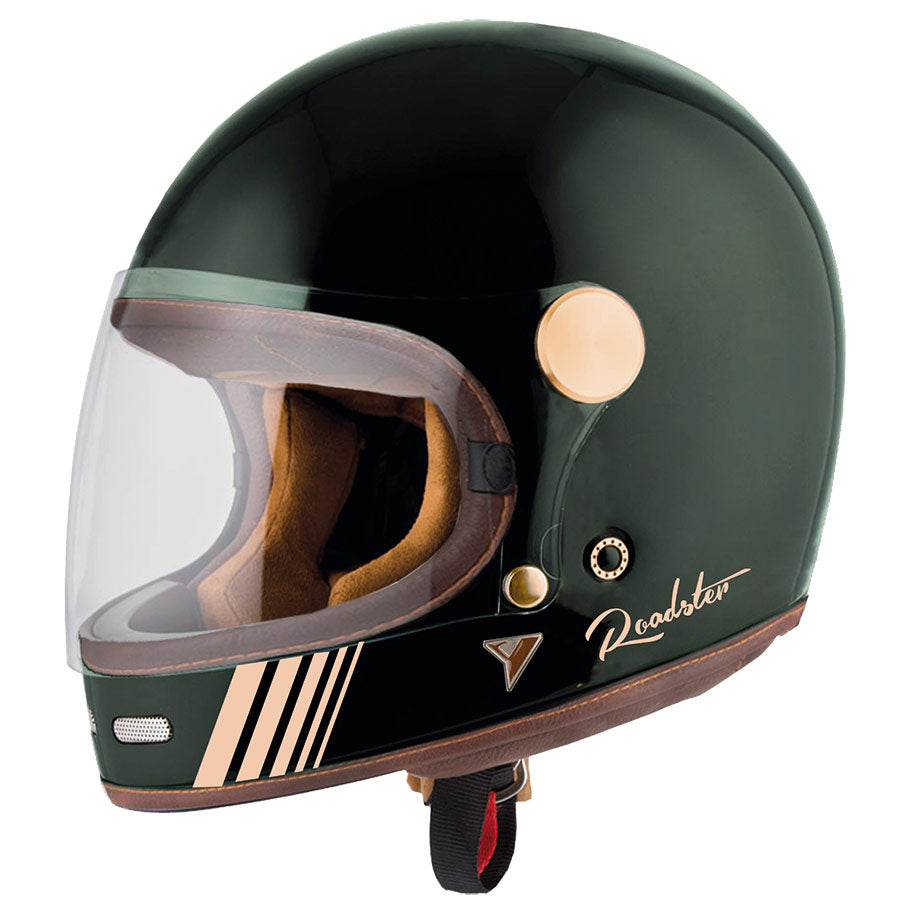 ByCity Roadster II Full Face Helmet - Dark Green R22.06