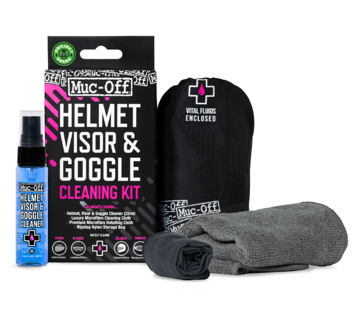 MUC-OFF VISOR LENS GOGGLE KIT V2