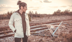 Wildust Sisters Armalith Moto jacket White