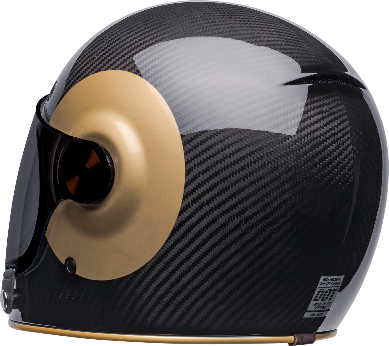 Bell Cruiser 2022 Bullitt Carbon Adult Helmet (TT Black/Gold)