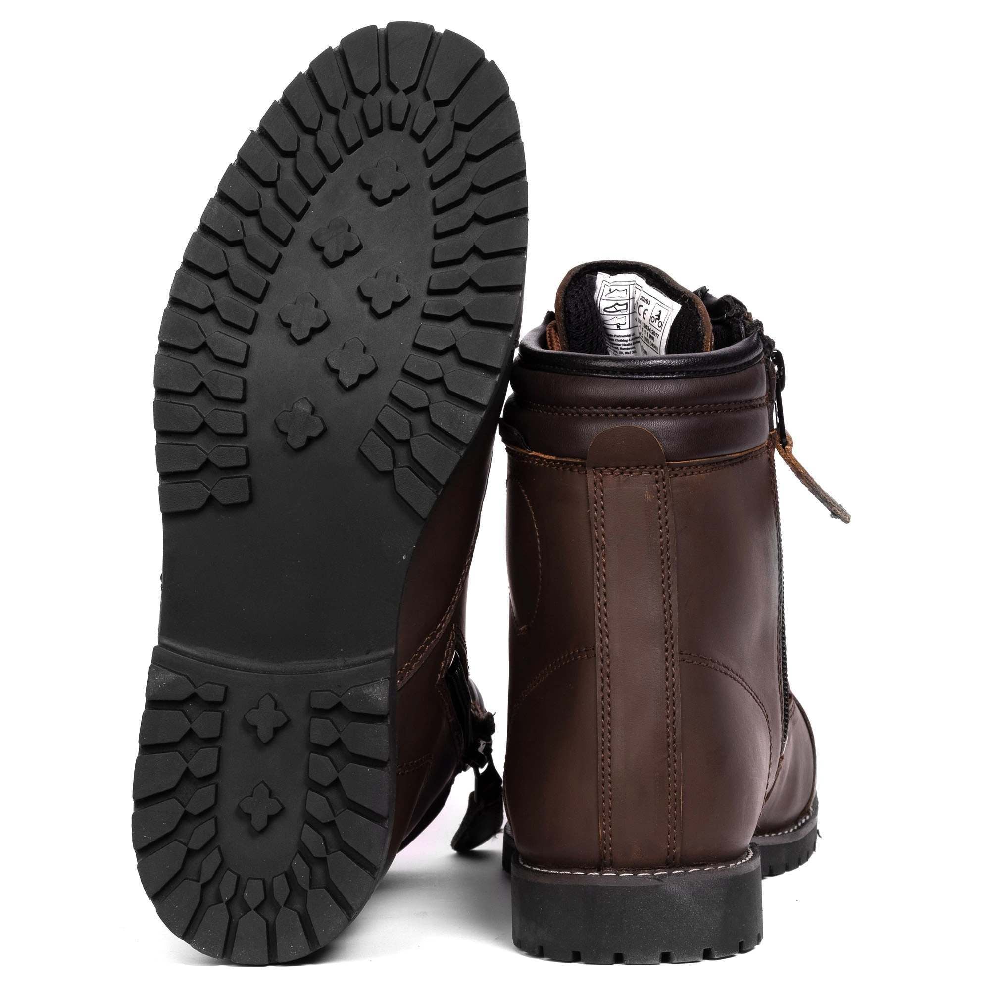 Merlin Ruben Waterproof Leather Boots - Brown
