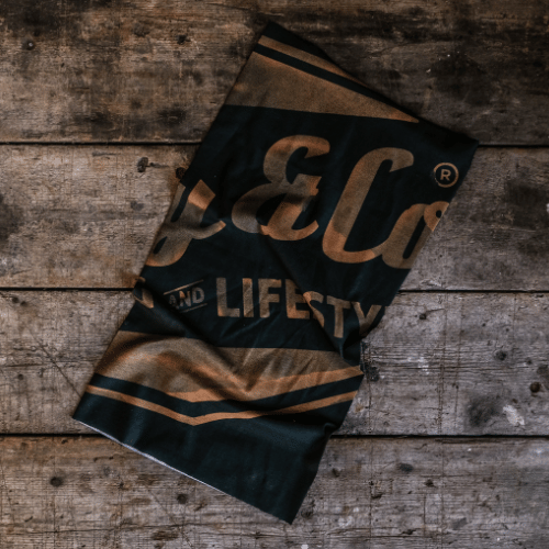 Green & Gold Diamond, Motorcycle Bandana