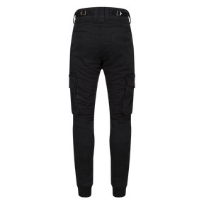 MotoGirl Lara Cargo Black Trousers