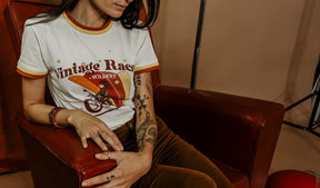 Wildust Sisters Vintage Racer T-Shirt
