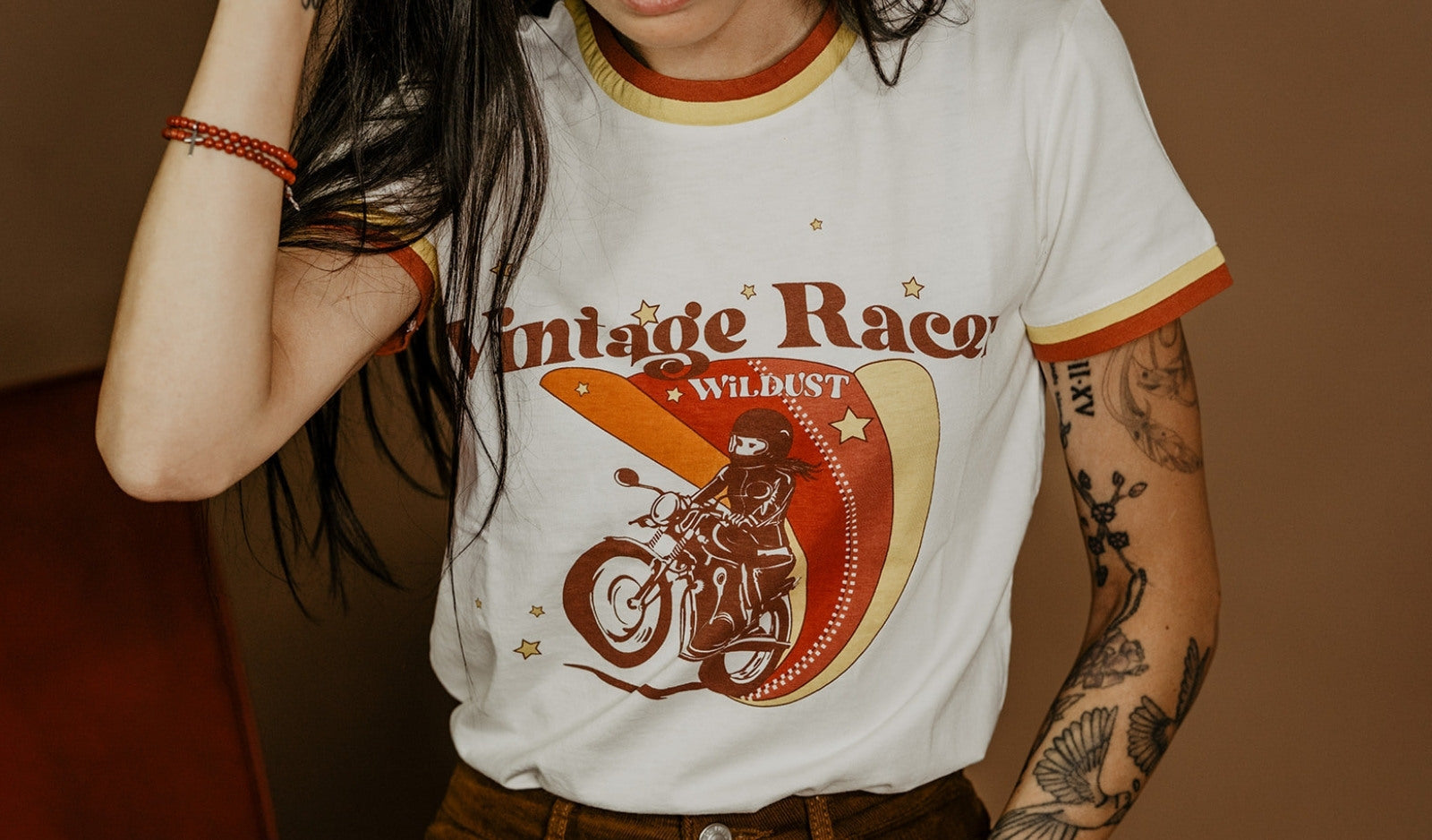 Wildust Sisters Vintage Racer T-Shirt