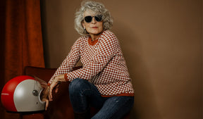Wildust Sisters Knitted Racer Jumper