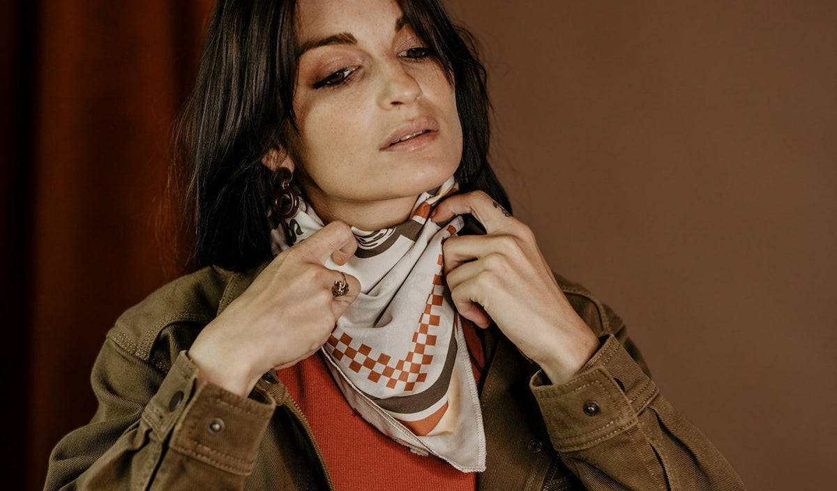 Wildust Sisters Vintage Racer Scarf