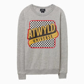 Atwyld CHECK STOP CREW FLEECE